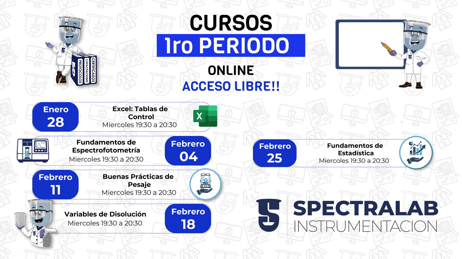 Spectralab especializada en venta y soporte de equipo Farmaceutico